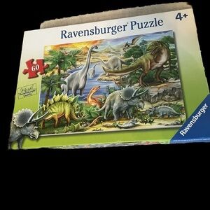 Ravensburger Dinosaurs 60 Piece Puzzle Kids 4+ No. 09 621 3 Original complete
